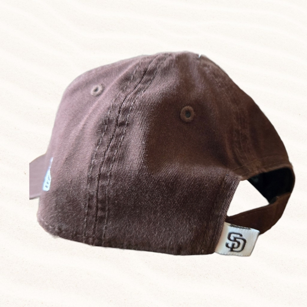 NEW ERA San Diego Padress Toddler Hat Brown With Logo NWOT - Picture 4 of 7